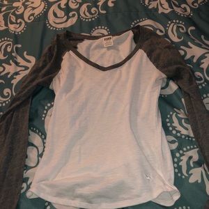 PINK baseball tee